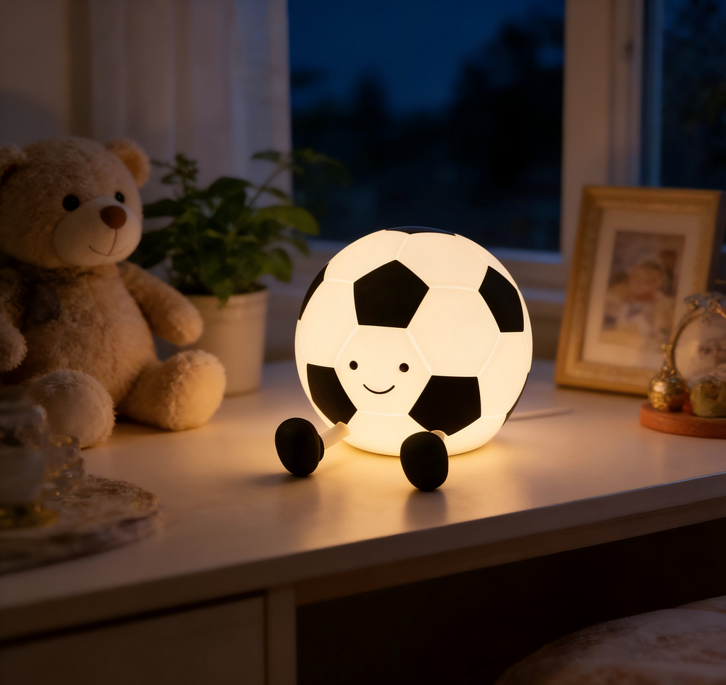 Soccer Night Light-Light Up Football Lamp