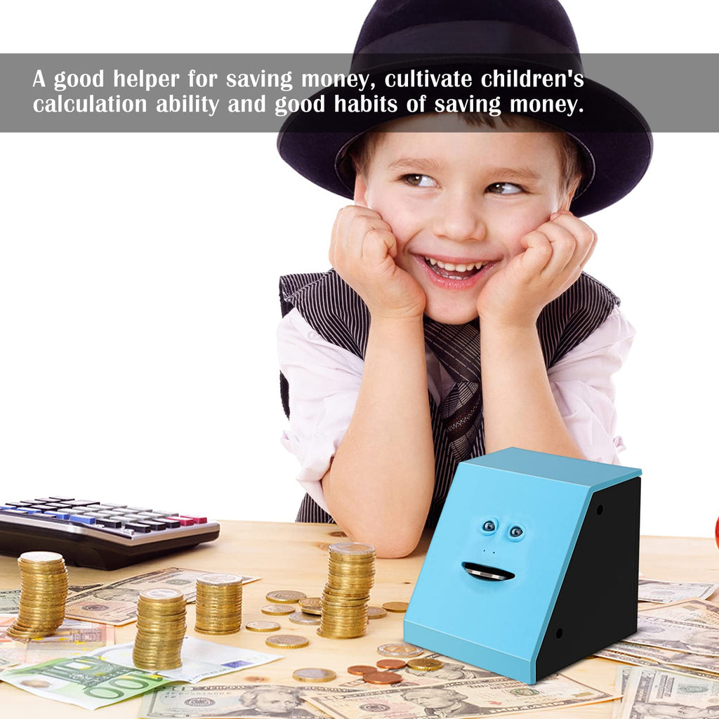 Face Bank-Piggy Coin Eater Funny Bank