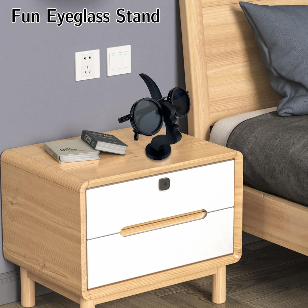 2 Pack Stylish Eyeglass Holder Stand – 3D Printed Glasses Holder