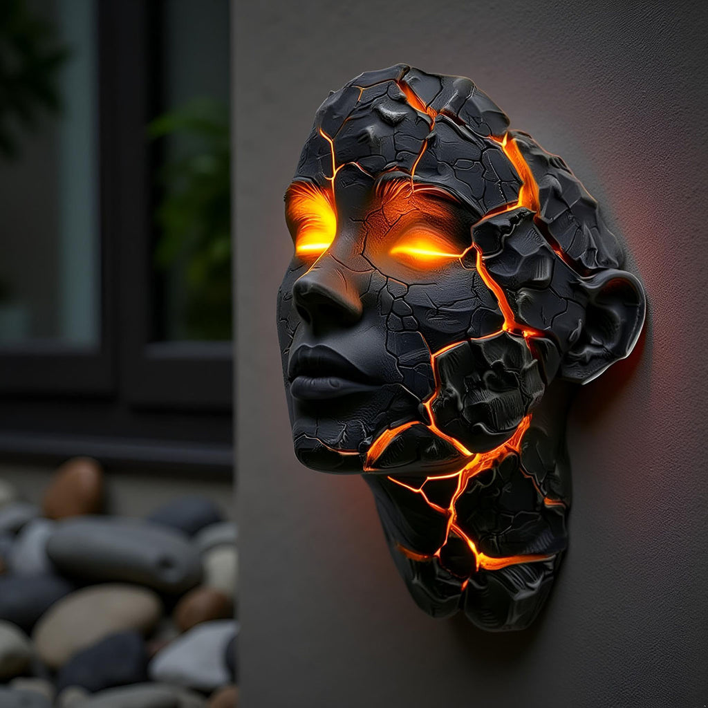 Cracked Soul Wall Light