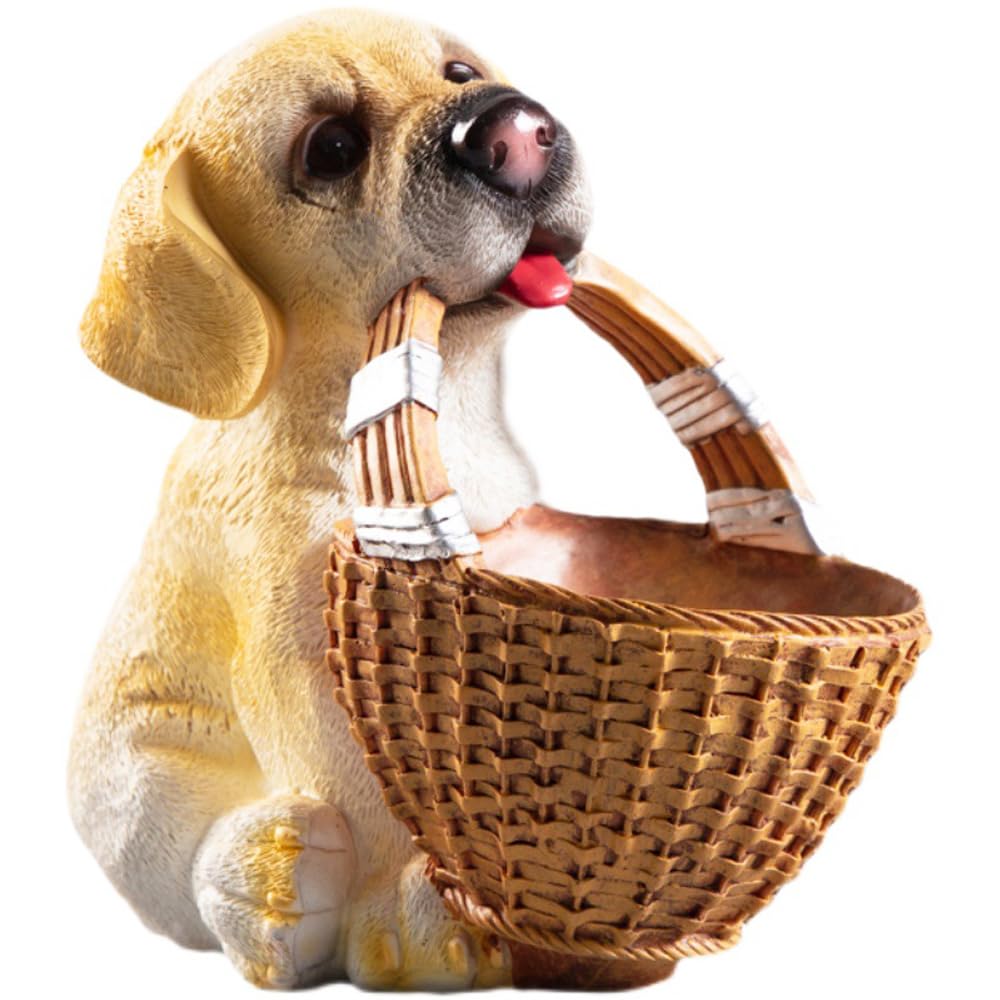 Dog Candy Dish,Cute Key Bowl for Entryway Table