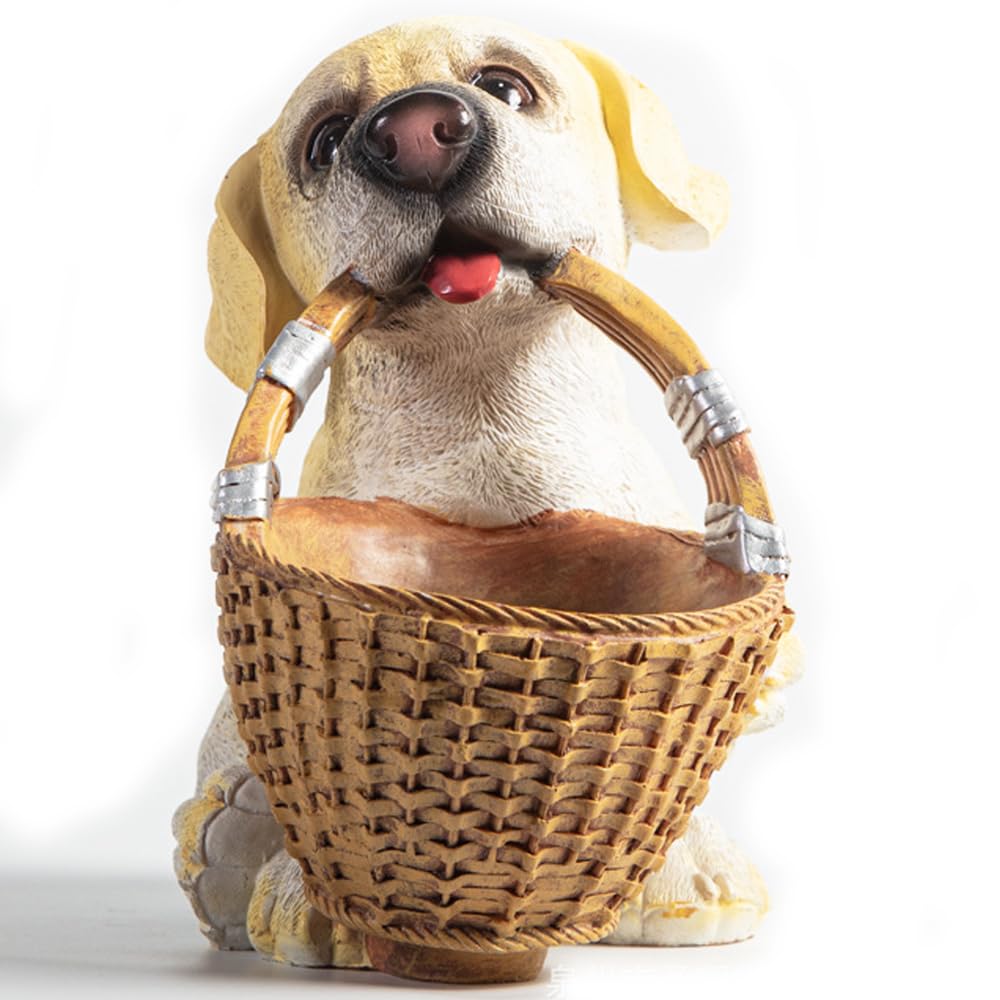 Dog Candy Dish,Cute Key Bowl for Entryway Table