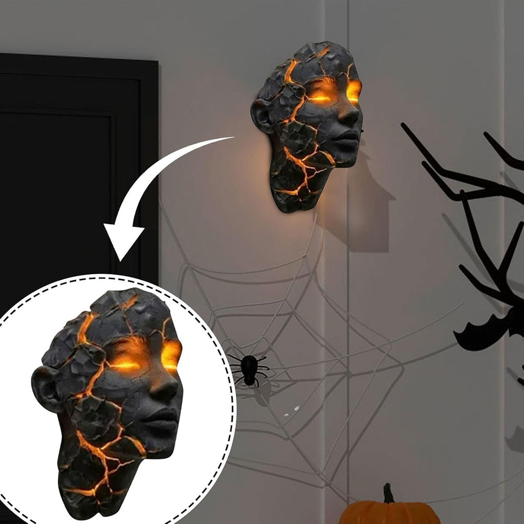 Cracked Soul Wall Light
