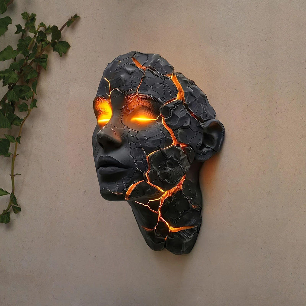 Cracked Soul Wall Light