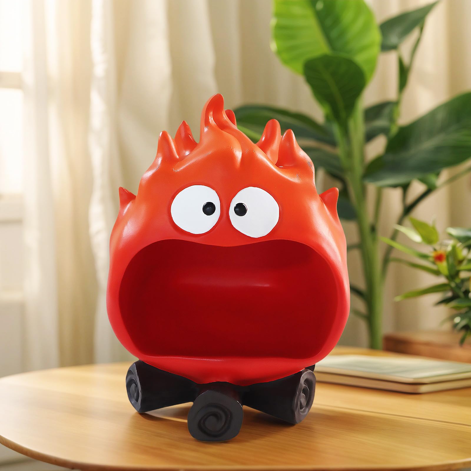 Funny Resin Flame Statue(Red)