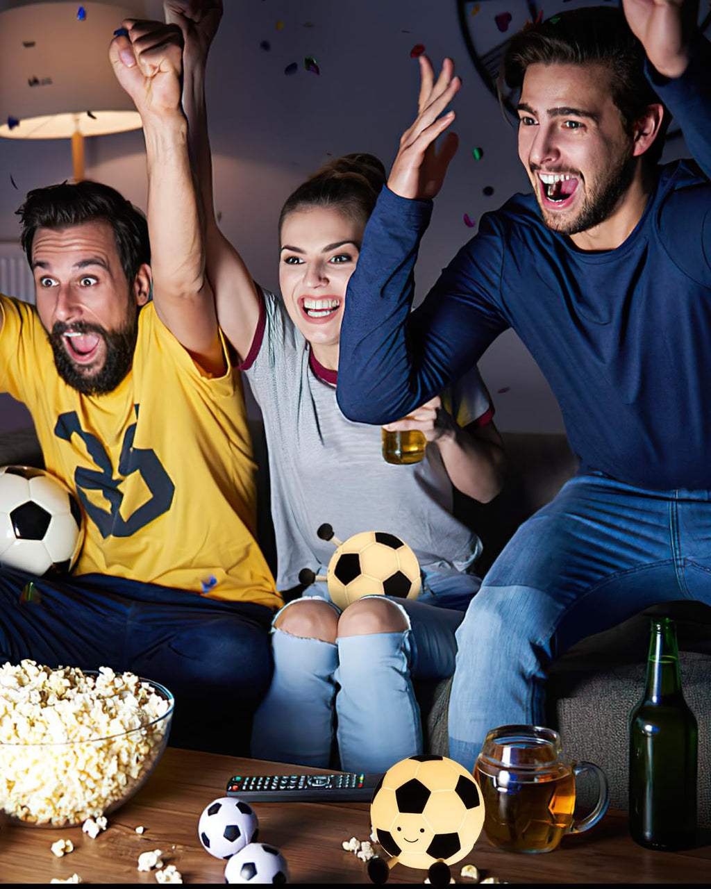 Soccer Night Light-Light Up Football Lamp