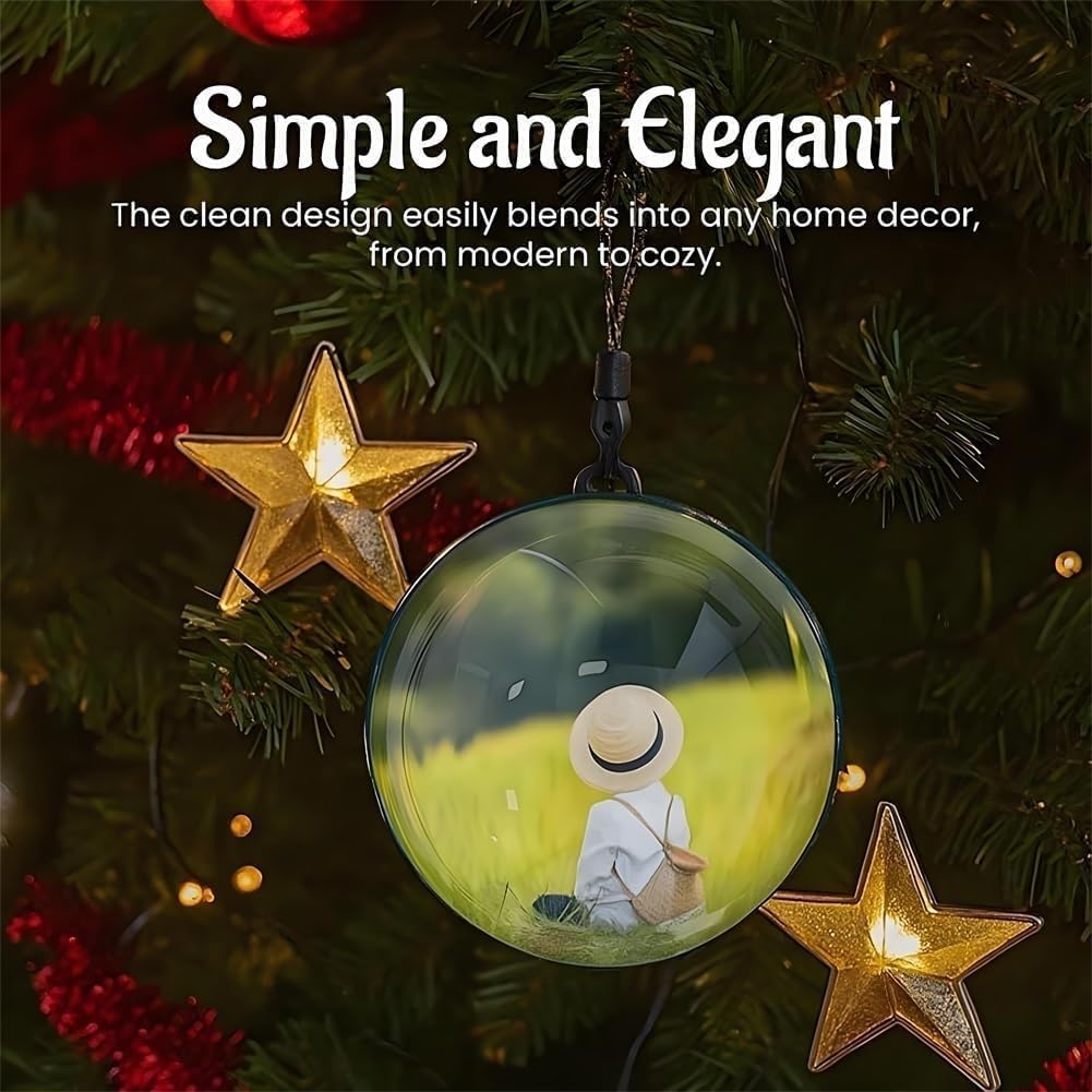 3D Memory Orb: Personalized Ultrasound LED Crystal Sphere